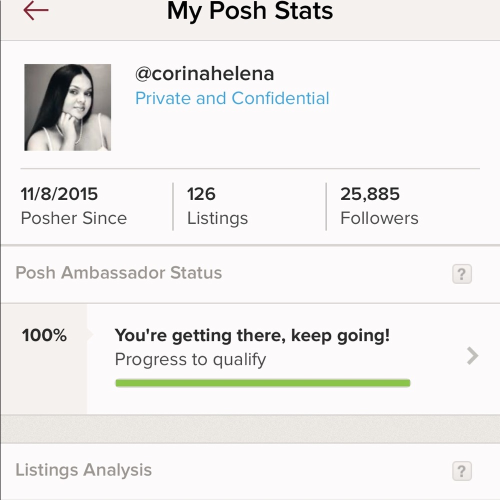 I’m a POSH AMBASSADOR 😍😊